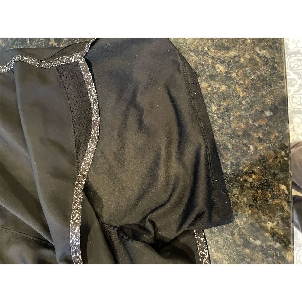 *3/$15 RBX Women's Standard Black L Lined Sports Shorts Gym Running Activewear - Picture 5 of 6